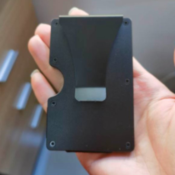 RFID Thin Wallet Credit card / Cash Holder / Color & Finish Variations - Picture 11 of 12